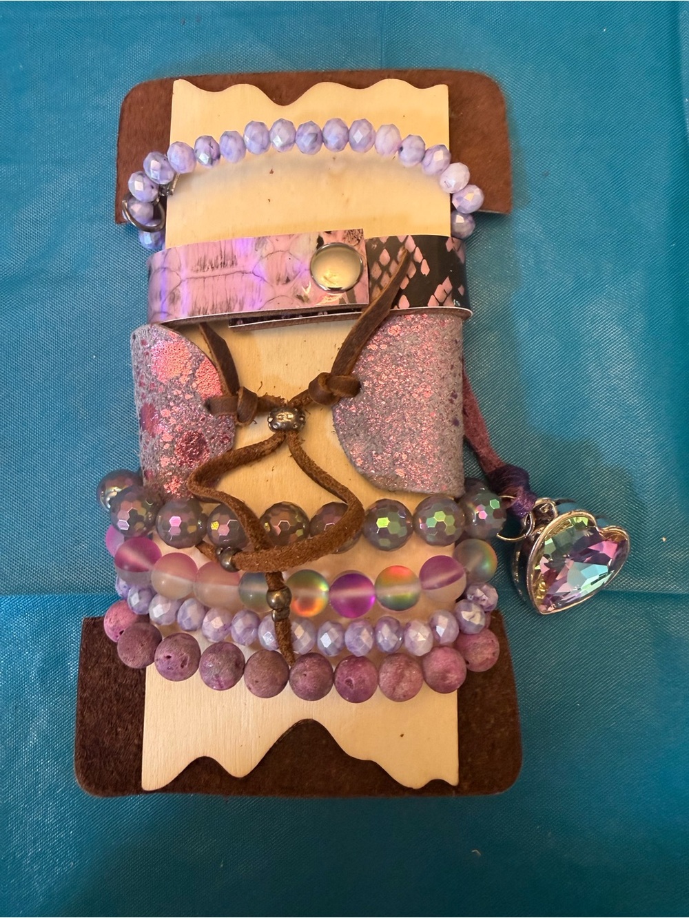 Wrapped In Purple Bling Jumbo Stack - Picture 2 of 2
